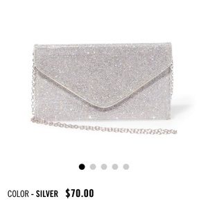 Bswagger Silver Clutch